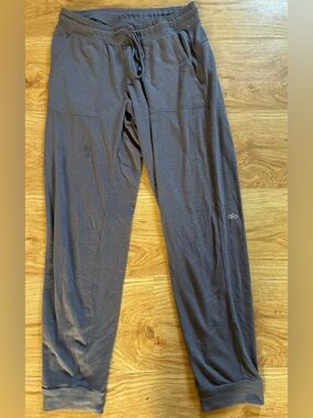 ALO Yoga Gray Track Joggers